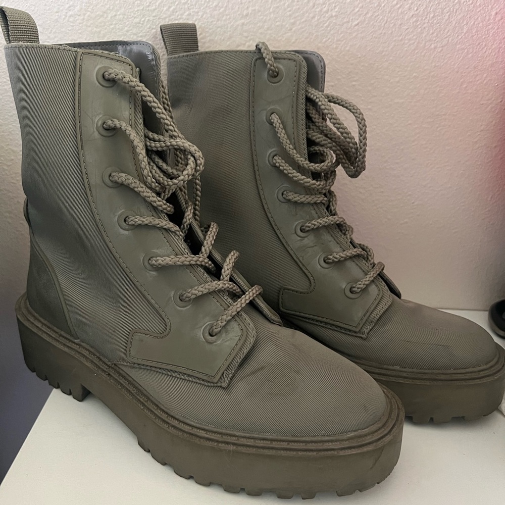Zara combat boots